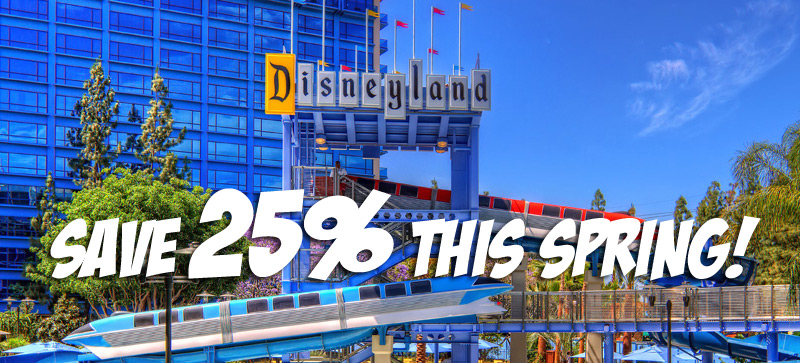 Disneyland 2015 Offer April – June, 2015