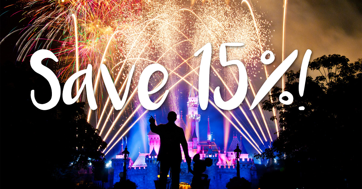 Disneyland 2019 Discount July – September