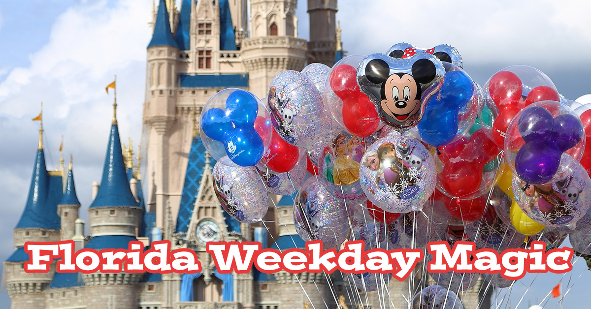 2023 Florida Resident Disney Weekday Magic Ticket