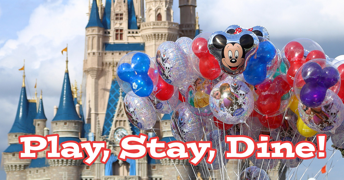 Walt Disney World Play, Stay and Dine Discount